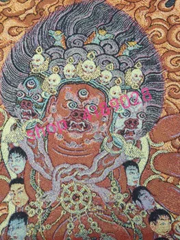 Tibetanski Budizem, Thangka Jin svilena vezenina
