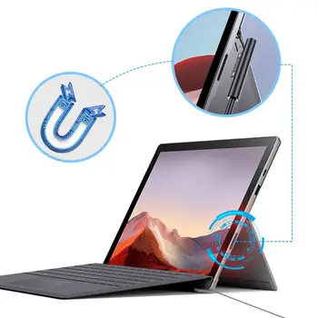 Tip-C Moč Polnilnik Pd Hitro Polnjenje Kabel Za Microsoft Surface Pro 3 4 5 6 7 35EA