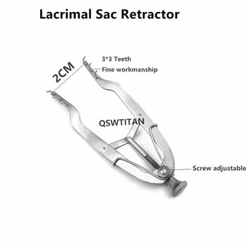 Titana Stevenson Lacrimal SAC 3*3 zob veke Retractor očesni kirurški instrument oči