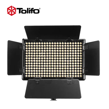 Tolifo Pt-308B II 20w 308 Led Bi-color 3200K-5600K LED Video Luč Plošča z LED Zaslon Za 2,4 G Brezžični Daljinski upravljalnik za DSLR