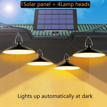Toplo Bela SMD LED Obesek Solar Light Nepremočljiva Obesek Občutljive Lučka za Kmetije Vrtu, Dvorišču, Terasi, Balkonu Hiše Krajine