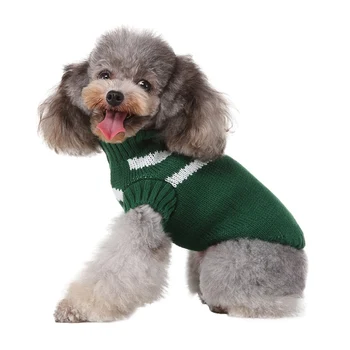 Toplo Pes Proge Pulover Plasti z Visoko Ovratnik Zimske Jeseni Hišne Pse Oblačila