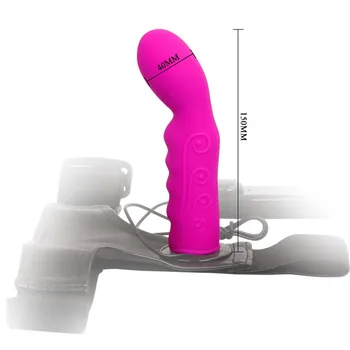 Toysdance Pas Penis Strap-on Dildo Za Lezbijke Nastavljiv Pasu Multi-speed G-spot Vibrator Adult Sex Igrače Masturbator