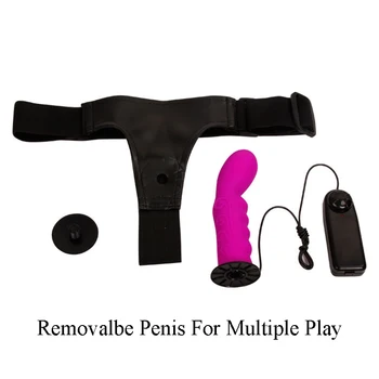 Toysdance Pas Penis Strap-on Dildo Za Lezbijke Nastavljiv Pasu Multi-speed G-spot Vibrator Adult Sex Igrače Masturbator