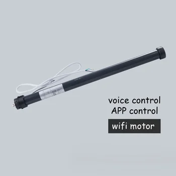 Tuya Pametne Nadzor Motoriziranih Roller Blinds Wifi Motor za Veliki Meri Velikost Združljiv Z Google Doma Alexa