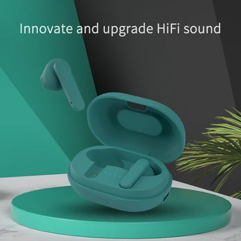 TWS Brezžična tehnologija Bluetooth 5.0 Slušalke Teče HiFi Stereo Brezžične Slušalke Športne Slušalke Z Mikrofonom Za IOS Android Slušalke