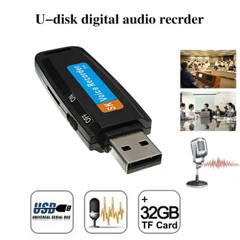 U-Disk, Digital Audio Snemalnik Pero, USB Flash Drive Diktafon USB 2.0 Snemanje Zvoka