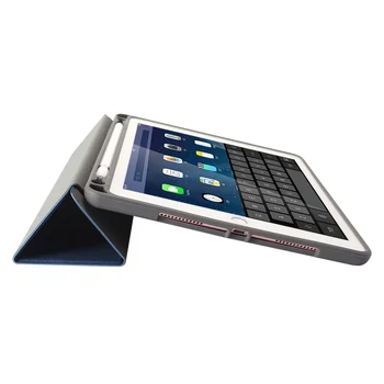 Ultra Tanek in Lahek Smart Cover Zaščitna Stojalo Primeru Z Apple Svinčnik Nosilec Za iPad Pro 10.5 2017 A1701 A1709 Tablet