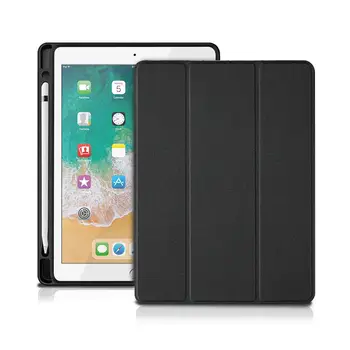 Ultra Tanek in Lahek Smart Cover Zaščitna Stojalo Primeru Z Apple Svinčnik Nosilec Za iPad Pro 10.5 2017 A1701 A1709 Tablet