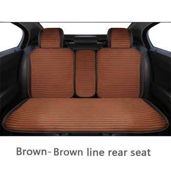 Umetni luksuzen avto sedeža zadnja sedežna del avtomobilske sedežne blazine primerne za univerzalno luksuzni avto, notranjost 5/7 sedežev
