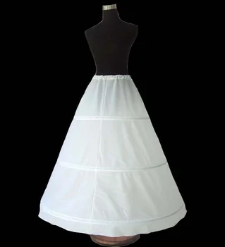 Underskirt/Petticoat/Crinoline za Žogo Obleke Obleko z Vlakom 3 Hoop