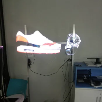 Univerzalni LED Holografski Projektor Prenosni Hologram Predvajalnik 3D Holografski Dispaly Fan Edinstveno Hologram Projektor