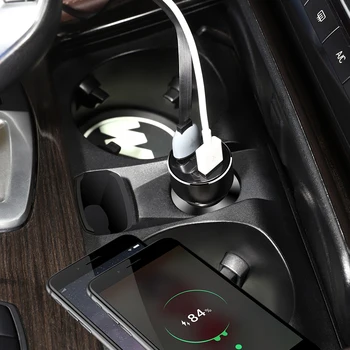 USB avto polnilec za mobilni telefon, tablični računalnik GPS 3.1 avto polnilnik hitri polnilnik z Dvojno USB avtomobilski telefon, avto polnilec adapter