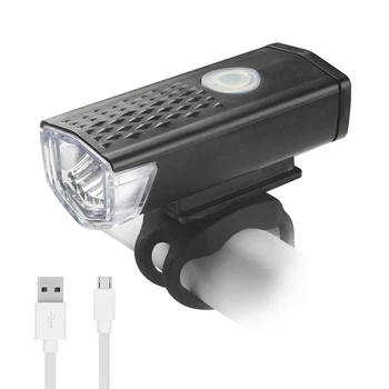 USB Polnilne Kolesarske Luči 300 Lumnov Kolo Lučka 3 Način Kolesarjenje Spredaj Lahka Nepremočljiva Izposoja Baklo Kolesarske Opreme,