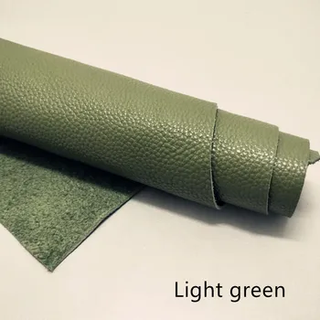 Usnja Cowhide Usnje Kože Materiala Zeleni Zgornji Plasti Liči Usnje, Tkanine Celo Cowhide Cut DIY Priročnik