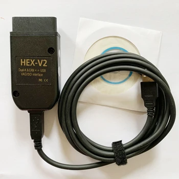 VAG COM za AUDI vagcom hex V2 auto diagnostika kabel za skoda seat vw ATMEGA162+16V8+FT232RQ