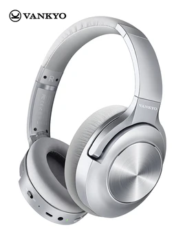 VANKYO Bluetooth, Aktivni šumov, Slušalke Nad Uho z Mic Brezžične Slušalke Stereo Hi-Fi Globok Bas