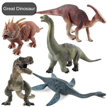 Velika Velikost Dinozaver Igrače, Plastične Gorilla Igrače Dinozaver Model Brachiosaurus Plesiosaur Figuric Otroci Fant Darilo Brezplačna Dostava