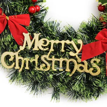 Vesel Božič Stranka Poinsettia Venec Vrata, Steno Garland Dekoracijo Božični Okraski Za Dom Navidad Boże Narodzenie @47