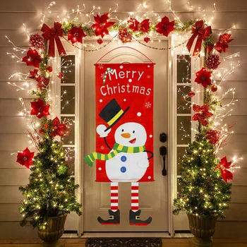 Vesel Božič Verandi Vrata Banner Viseči Okras za Dom, Božični Okraski, 2021 Novo Leto Dobave Navidad