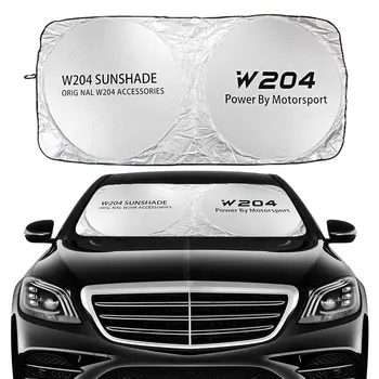 Vetrobransko steklo avtomobila Sonce Odtenek Kritje Za Mercedes Benz W204 C180 C200 C260 C300 C63 AMG Dodatki Proti UV Reflektor Vizir Zaščitnik