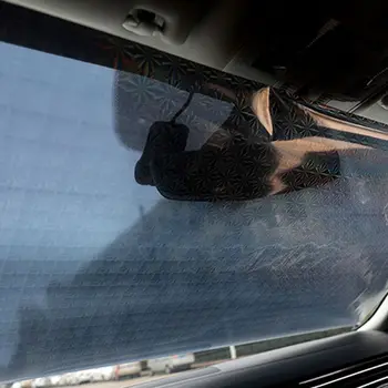 Vetrobransko steklo avtomobila Zložljive Sonce Odtenek Ohrani Vozilo Kul Preprečujejo UV Žarke, Zaščita Ustreza Spredaj Vetrobranska stekla Večnamenski