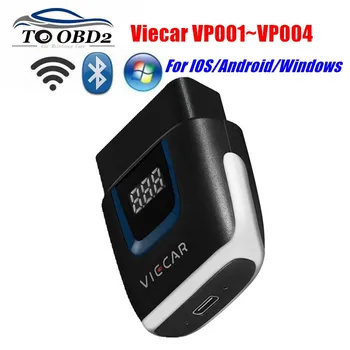 VIECAR Diagnostični V2.2 VP001 VP002 VP003 VP004 WIFI/Bluetooth/Tip-c Optičnega Elm327 PIC18F25K80 OBD2 Kodo Bralnik Za IOS/Android
