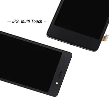 Visoka Kakovost LCD Za Huawei P8 lite ALE-L04 ALE-L21 LCD-Zaslon, Zaslon na Dotik, Računalnike Montaža Z Okvirjem Brezplačna dostava
