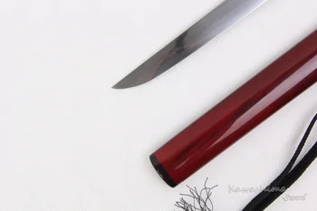 Visoko Kakovostna Japonska Pravi Tanto Ročno Samuraji Meč Majhen Nož Zložiti Jekla Rezilo Polno Tang Ostrino-Pismo Odpirač