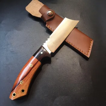 Visoko kakovostna zunanja lovski nož zelo Oster Ročno slasher Taktični Boj fiksno rezilo, nož za kampiranje preživetje noži EOS