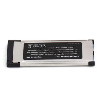 Visoko Polno Hitrostjo Express Kartica Expresscard USB 3.0 2 Adapterja 34 mm Express Card Pretvornik Nov Prihod