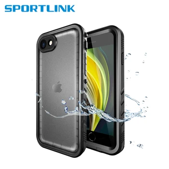 Vodotesno Ohišje za iPhone SE 2020 7 8, Polno Shockproof Dustproof Protector Case za iPhone SE 2. Generacije