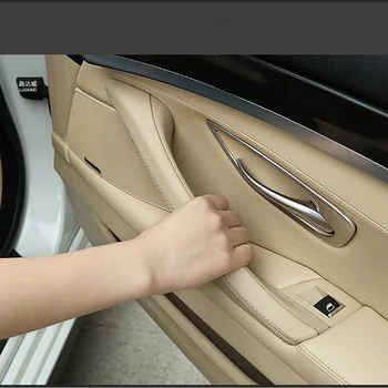 Vrata Notranja vrata plošča voznikov sedež gumb preklopi okvir škatla za shranjevanje Za BMW Serije 5 F10, F11 F18 vrata notranjo ročico levo spredaj