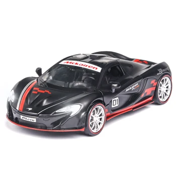 Vroče Prodajo Visoko Simulacije Superšportnega McLaren P1 Avto model 1:32 Zlitine Potegnite Nazaj Otrok Avto Igrača 2 Odprite Vrata Otroke Darila na Debelo