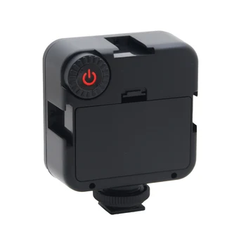 W49 Mini LED Video Luč Plošča Svetloba, možnost zatemnitve Kamere Video Razsvetljavo 6000K za Gopro mikrofon Videocamera Canon, Nikon, Sony