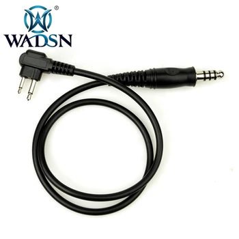 WADSN Softair Elektronski PG Žice Taktično Slušalke Pribor za Airsoft, Lov Slušalke Pribor PG-Da-Walkie-Talkie Plug Z124