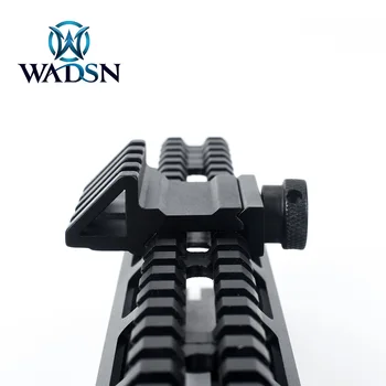 WADSN Taktično 45 Stopnja Odmika Znanja Gori Svetilka Obseg Pogled primerni za 20 mm Picatinny Železniškega Lovsko Orožje Svetlobe Dodatki