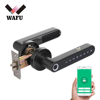 WAFU WF-016 Prstnih Zaklepanje Vrat Smart Bluetooth Geslo Ročaj Zakleni Odkleni APP Vstop brez ključa Deluje z iOS/Android