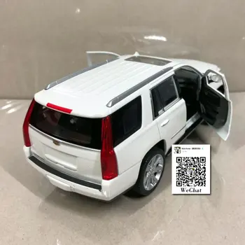 WELLY 1/24 Obsega Modela Avtomobila Igrače Cadillac Escalade SUV 2017 Diecast Kovinski Modela Avtomobila Igrača Za Zbiranje,Darila,Otroci