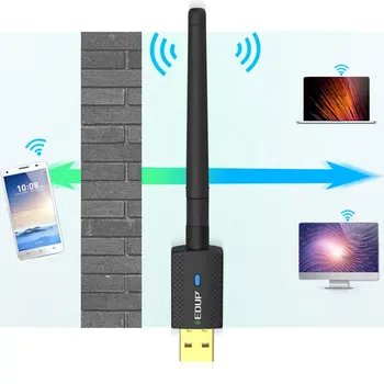 WIFI / Bluetooth USB Wifi Adapter Za PC Namizni Prenosni računalnik Tablični EP-AC1661 Brezžični Sprejemnik Ojačevalnik 600mbps Ethernet Adapter