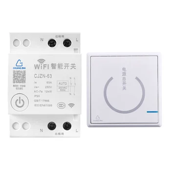 Wifi Smart Home glavno stikalo eno-gumb za vklop-izklop odklopnika, Inteligentni Samodejni ponovni bližje Daljinski upravljalnik Z Telefon App