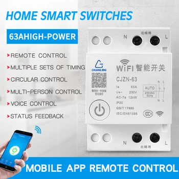 Wifi Smart Home glavno stikalo eno-gumb za vklop-izklop odklopnika, Inteligentni Samodejni ponovni bližje Daljinski upravljalnik Z Telefon App