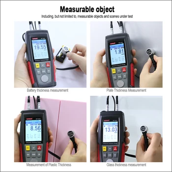 WINTACT Ultrazvočni Merilnik Debeline Meter Tester za Baterije Digitalni Širina Measuing instrumenti, Ultrazvočni Merilnik Debeline