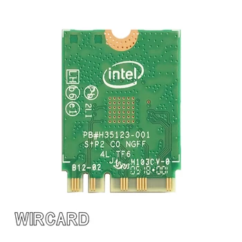WIRCARD Dual Band 3165NGW NGFF Za Intel 3165NGW M. 2 802.11 ac WiFi 433Mbps WLAN Kartico+Bluetooth 4.0 2.4 G/5Ghz Omrežja
