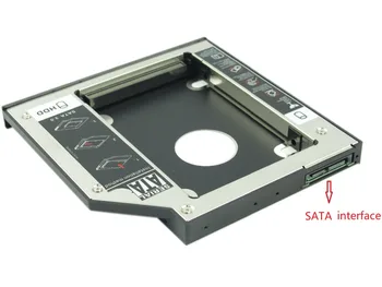 WZSM NOVO 9.5 mm SATA 2. SSD HDD Caddy za Lenovo IdeaPad B50-30 B50-50 Z40-70 2.5