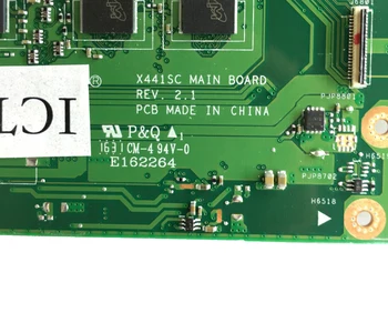 X441SA MAIN_BD._2G/N3060/KOT N3060 CPU 90NB0CC0-R00040 REV 2.1 Mainboard Za Asus X441SC X441SA X441S A441S Motherboard