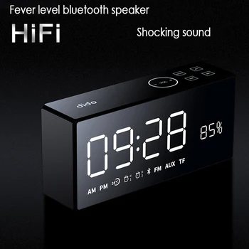 X9 Brezžični Bluetooth Zvočnik Super Bass Glasbe Center Igralec Subwoofer Soundsupport LED Budilka TF FM Radio Temperature