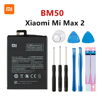 Xiao mi Originalni BM49 BM50 BM51 Baterija Za Xiaomi Mi Max Max 2 Max 3 BM49 BM50 BM51 Telefon Zamenjava Baterije +Orodja