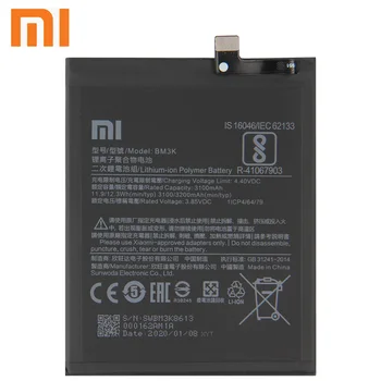 Xiao Mi Xiaomi Mi BM3K Telefon Baterija za Xiao Mi Mix3 Mi Mix 3 3200mAh Originalne Nadomestne Baterije + Orodje