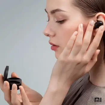 Xiaomi Redmi AirDots 2 Brezžična tehnologija Bluetooth 5.0 slušalke-polnjenje primeru-španski različici (ladijski promet iz Španije)